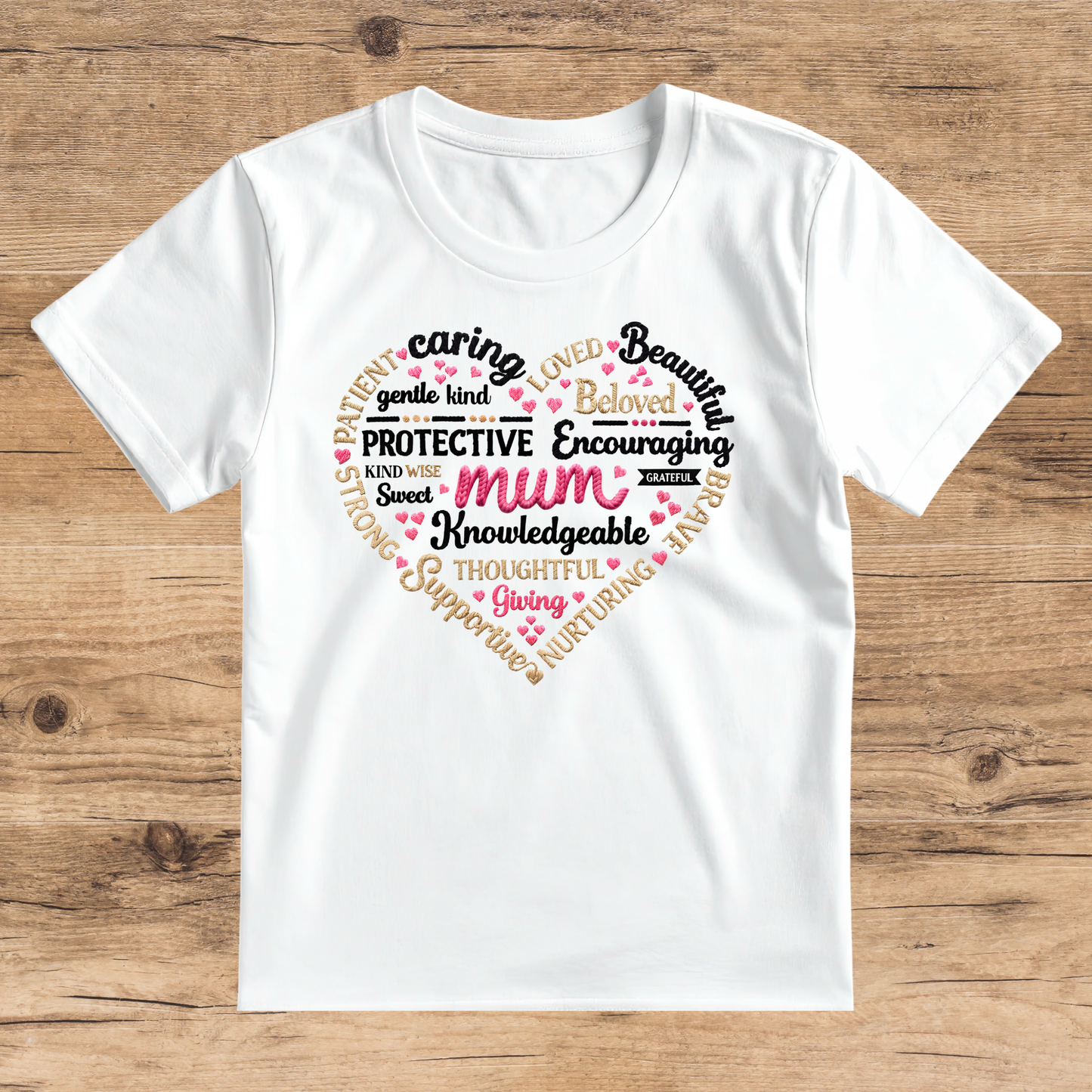 ALL ABOUT MUM Heart print T-shirt