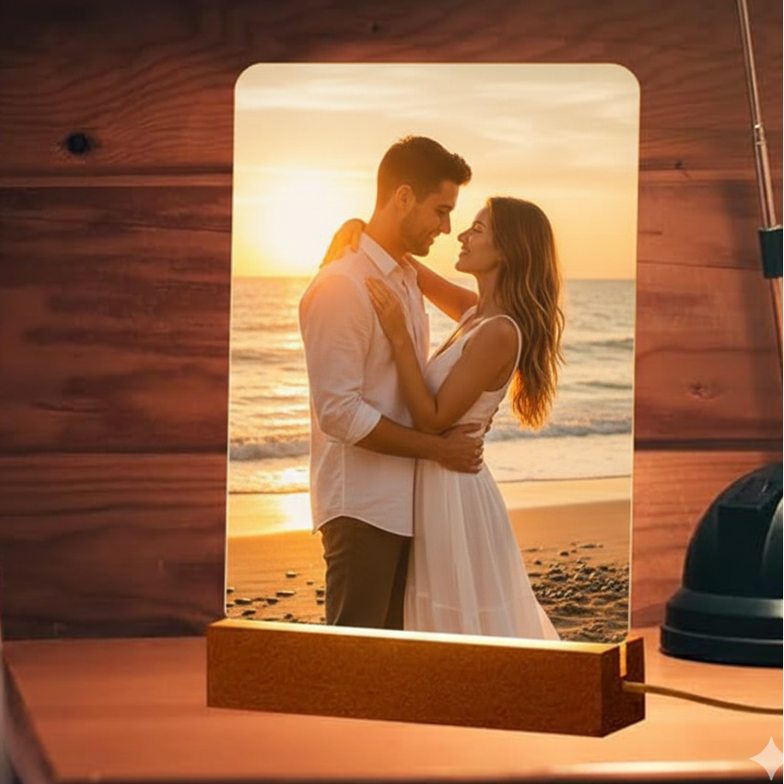 Light Lamp with your custom photo