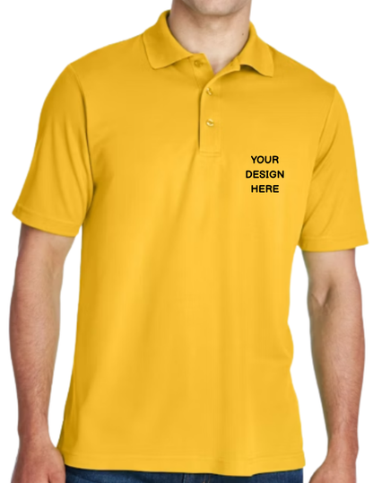 Custom design Dri fit Polo T-shirt (Print on front only)