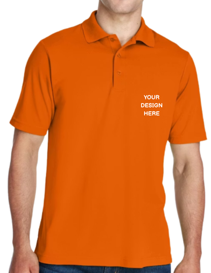 Custom design Dri fit Polo T-shirt (Print on front only)