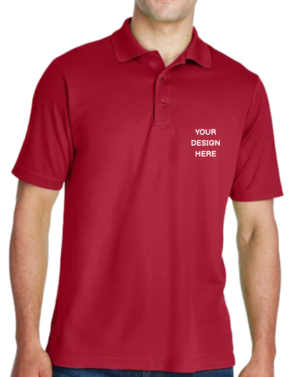 Custom design Dri fit Polo T-shirt (Print on front only)