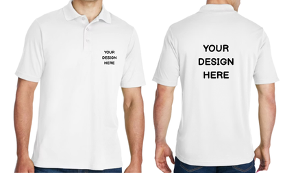Custom design Dri fit Polo T-shirt (Print on front and Back)