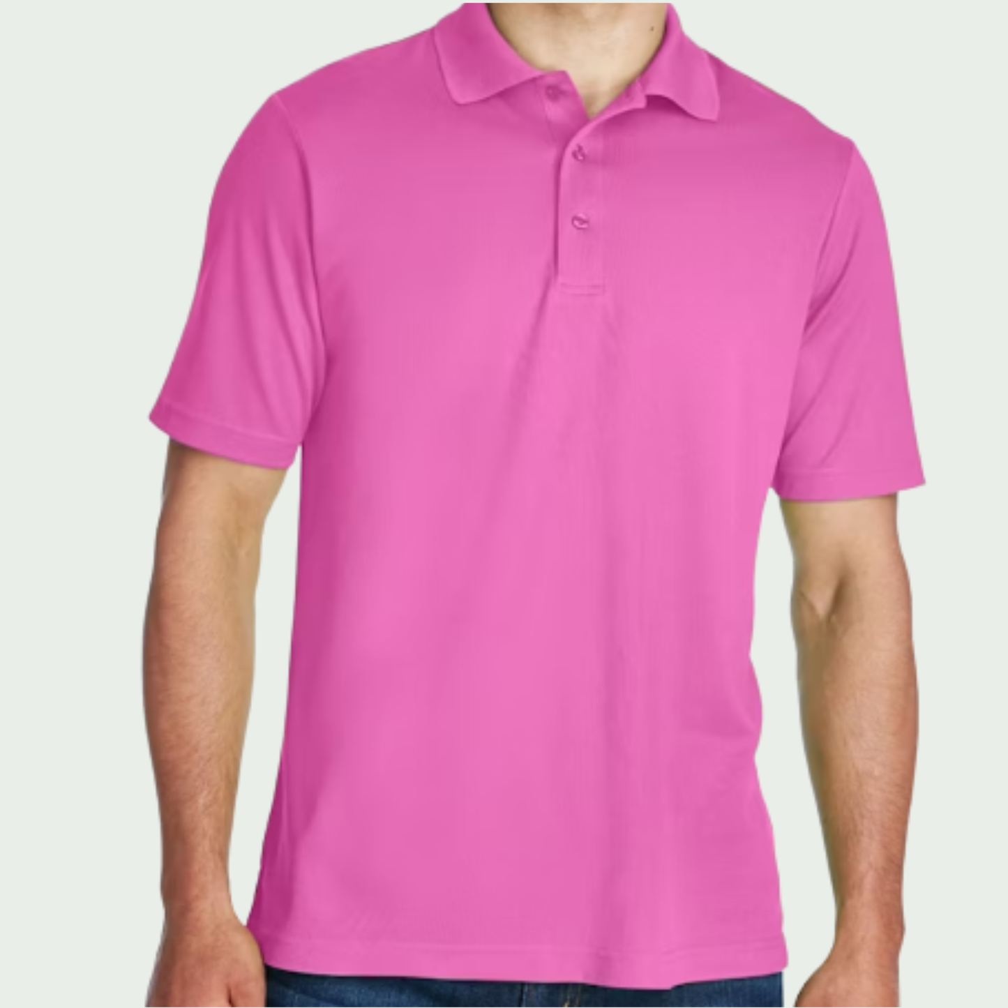Custom design Dri fit Polo T-shirt (Print on front Chest and Back)