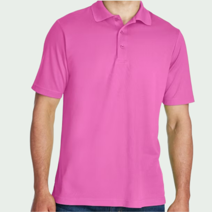 Custom design Dri fit Polo T-shirt (Print on front Chest and Back)