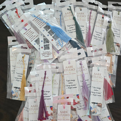 Custom Printed Metal bookmarks